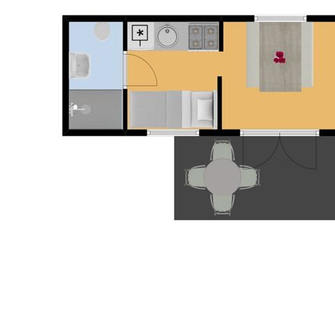 CHALET 4 personnes - Camping Morning Star