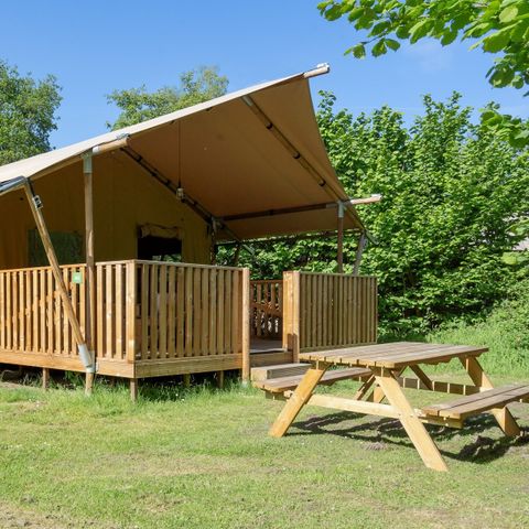 TENTE TOILE ET BOIS 5 personnes - Castor