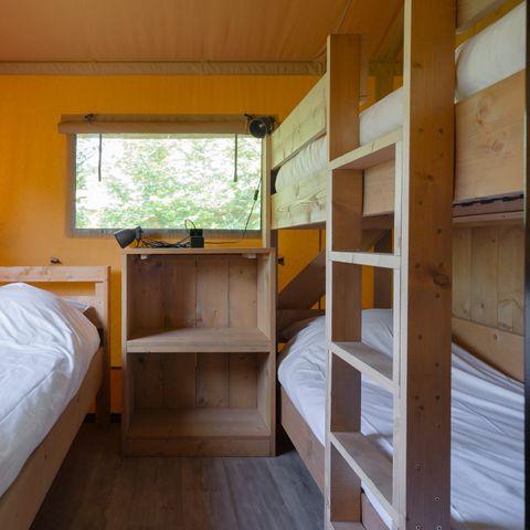 TENTE TOILE ET BOIS 5 personnes - Castor