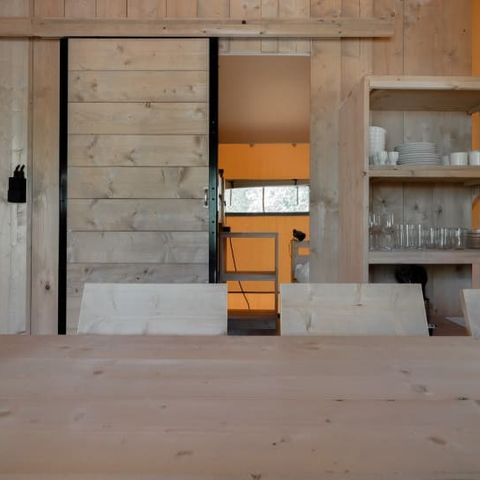 TENTE TOILE ET BOIS 5 personnes - Cérès