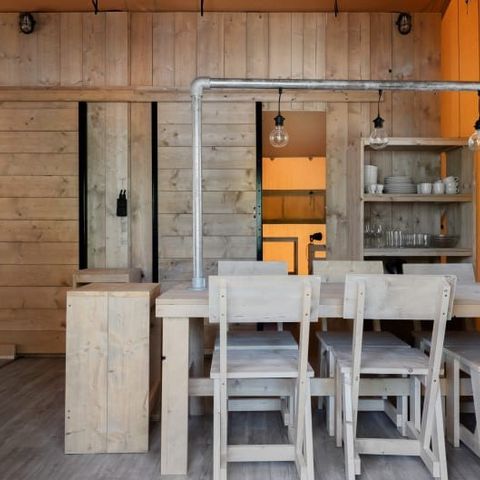 TENTE TOILE ET BOIS 5 personnes - Cérès