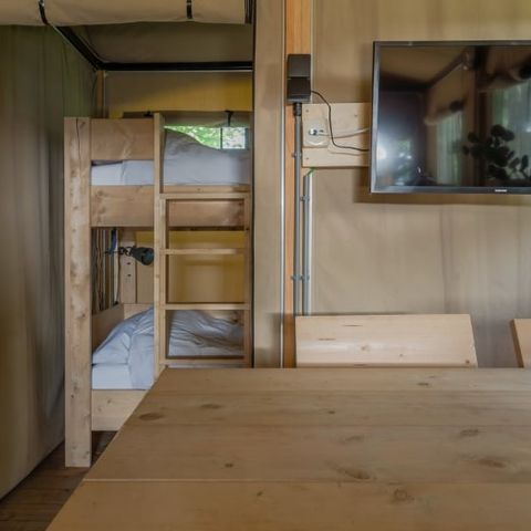 TENTE TOILE ET BOIS 4 personnes - Neptune