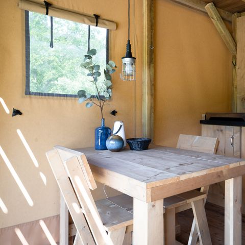 TENTE TOILE ET BOIS 2 personnes - L'étoile polaire