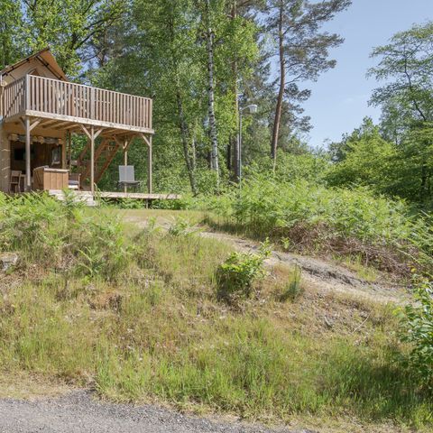 TENTE TOILE ET BOIS 2 personnes - L'étoile polaire