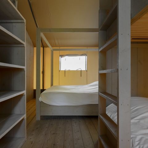 Tente en toile et en bois 6 personnes - Rozenburg