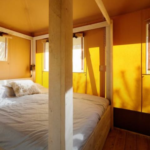 Tente en toile et en bois 6 personnes - Lommerlust