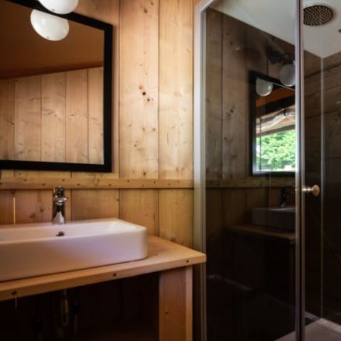 Tente en toile et en bois 5 personnes - Nieuweroord