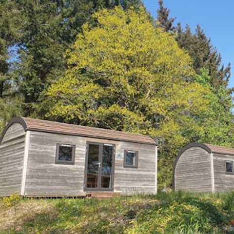 Mobilhome 2 personnes - Woodlodge max. 2 adultes (pet-friendly)
