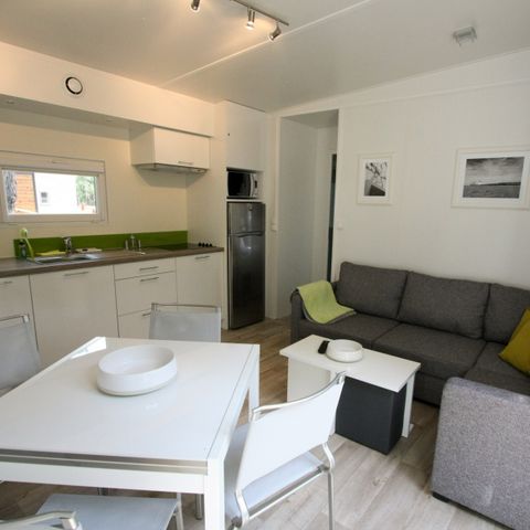 Mobilhome 4 personnes - Maison en bois