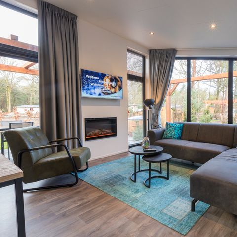 BUNGALOW 5 personnes - Birch Lodge Eco avec bain à remous et sauna