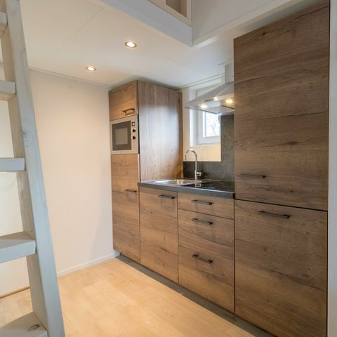 BUNGALOW 4 personnes - Tiny Lodge Eco avec bain à remous et sauna