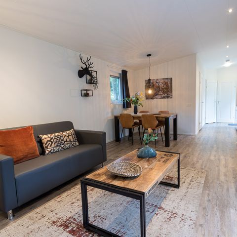 BUNGALOW 4 personnes - Wood Lodge Eco avec bain à remous ou jacuzzi et sauna