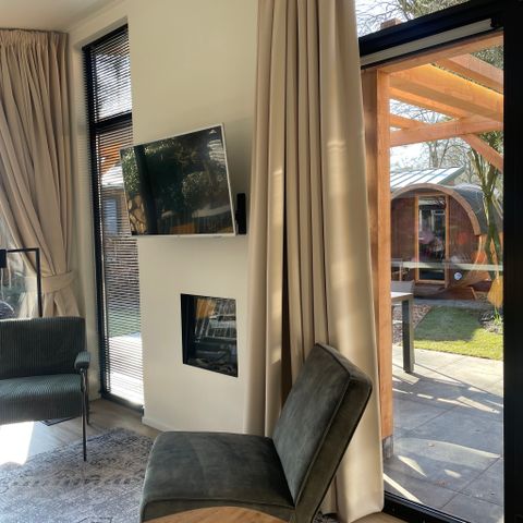 BUNGALOW 6 personnes - Birch Lodge Eco avec bain à remous et sauna