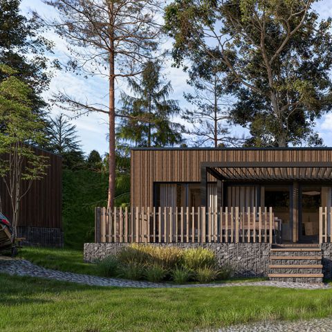 LODGE 4 personnes - Panorama Lodge avec bain à remous