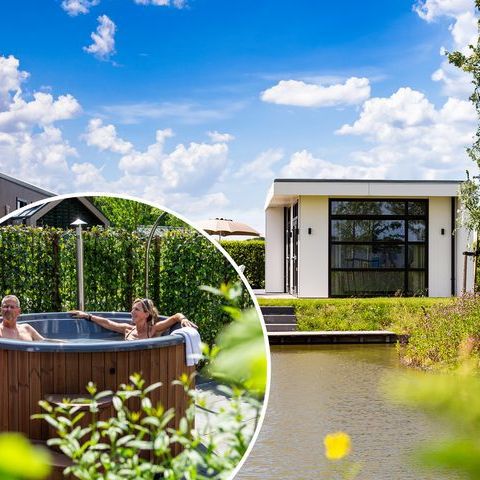 BUNGALOW 4 personnes - Module spécial bien-être (bain à remous)