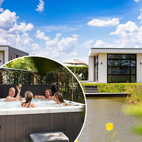 BUNGALOW 4 personnes - Module Spécial Bien-être (Spa)