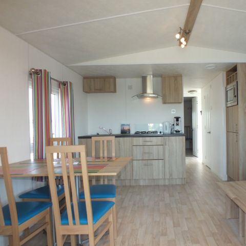 Mobilhome 4 personnes - avec terrasse sans vue sur l'eau