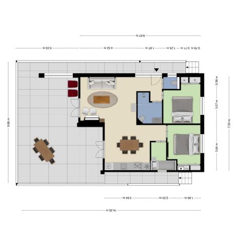 BUNGALOW 6 personnes - Lodge Royal