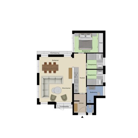 BUNGALOW 6 personnes - Module Z