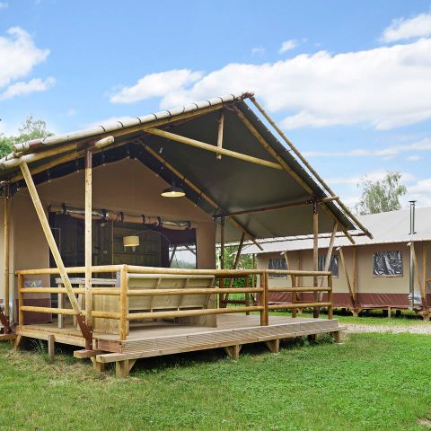 Tente en toile et en bois 6 personnes - 6ST