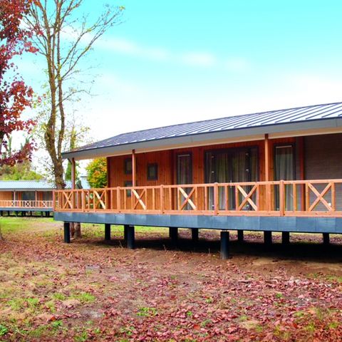 BUNGALOW 4 personnes - maison mobile/chalet Salmon