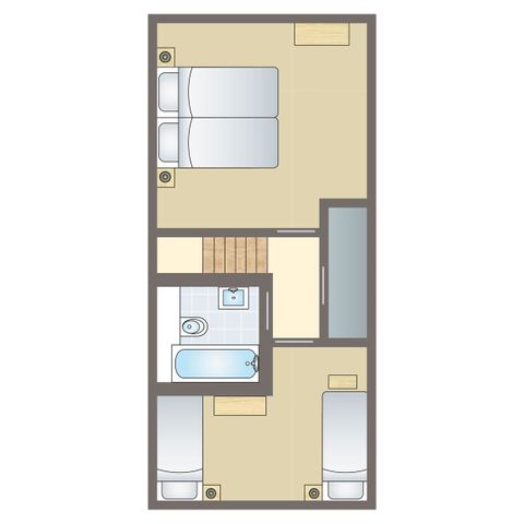 BUNGALOW 6 personnes - 6C2