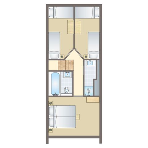 BUNGALOW 8 personnes - 8C2