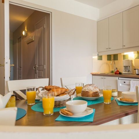 Appartement 6 personnes - 1 chambres - 1 alcôve - Duplex - Terrasse ou balcon - Quartier de Hameau