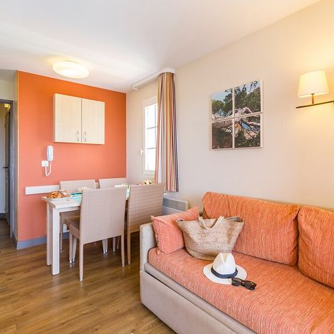 Appartement 5 personnes - 1 chambre - Terrasse - Vue mer