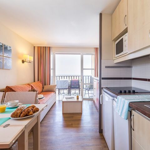 Appartement 5 personnes - 1 chambre - Terrasse - Vue mer