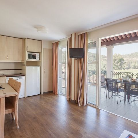 Appartement 6 personnes - 1 chambre - 1 coin - Nuit - Terrasse