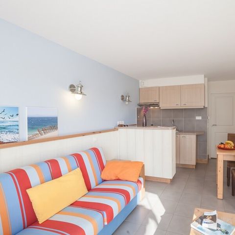 Appartement 4 personnes - 1 chambre - Terrasse ou balcon