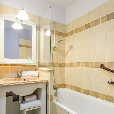 Studio 4 personnes - 1 coin - Nuit - Terrasse ou balcon