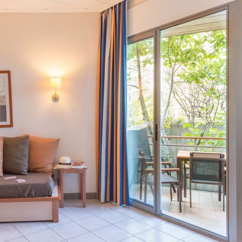 Appartement 4 personnes - 1 chambre - Terrasse ou balcon