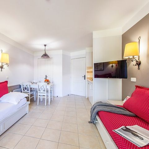 Studio 4 personnes - 1 coin nuit - Terrasse ou balcon