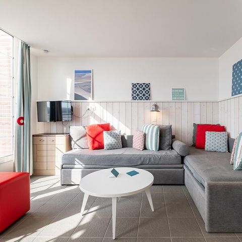 APPARTEMENT 7 personnes - 2 chambres + 1 alcôve - Duplex - Vue mer - Exceptionnel