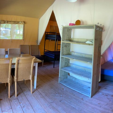 TENTE TOILE ET BOIS 6 personnes