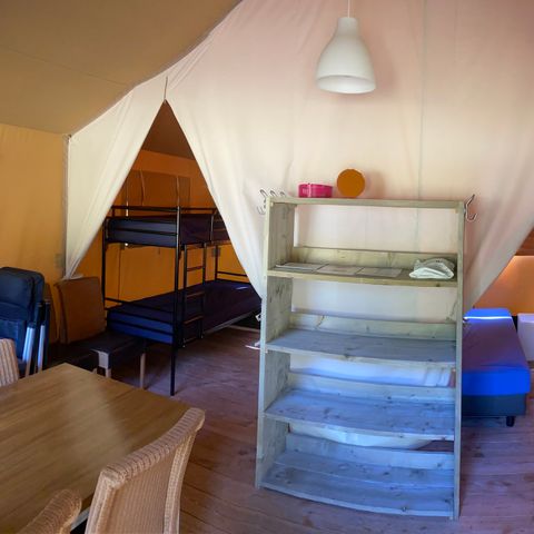 TENTE TOILE ET BOIS 6 personnes