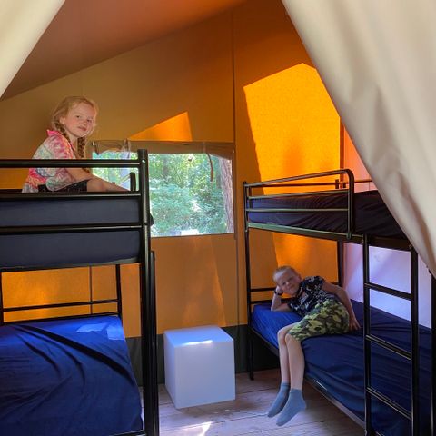 TENTE TOILE ET BOIS 6 personnes