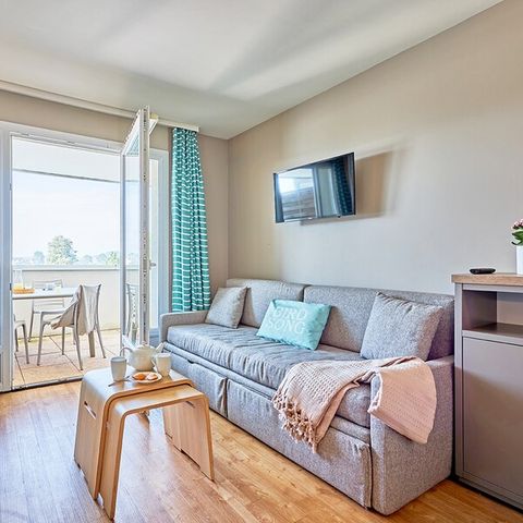Appartement 5 personnes - 1 chambre - Terrasse ou balcon - Vue bocage - Rénové