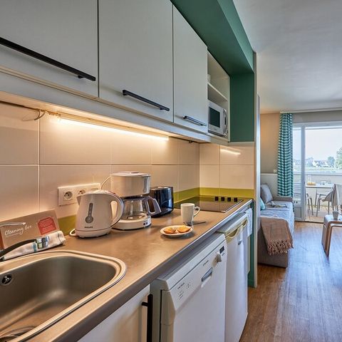 Appartement 5 personnes - 1 chambre - Terrasse ou balcon - Vue bocage - Rénové