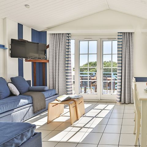 Appartement 6 personnes - 1 chambre + 1 alcôve - Terrasse ou balcon - Quartier Village de Golf