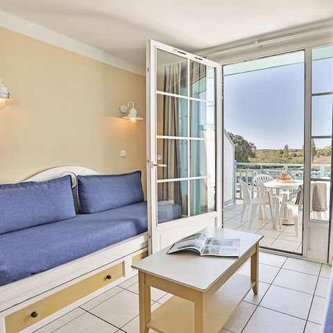 Appartement 5 personnes - 1 chambre - Terrasse/balcon