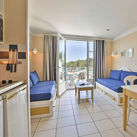 Appartement 5 personnes - 1 chambre - Terrasse/balcon