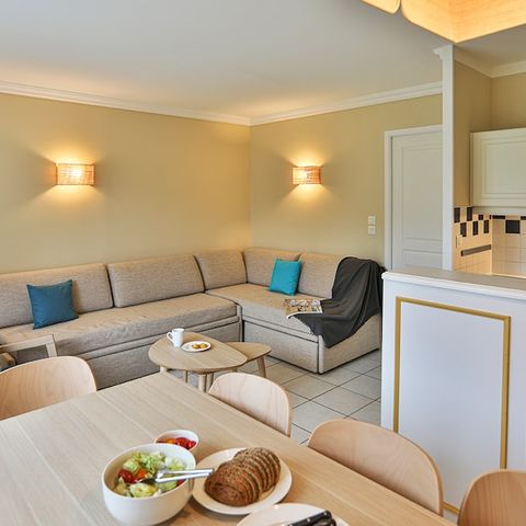 Maison 8 personnes - 2 chambres + coin nuit - Terrasse - Duplex - Domaine du Moulin - Rénové