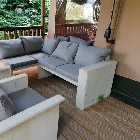 Tente en toile et en bois 5 personnes - Dreamer
