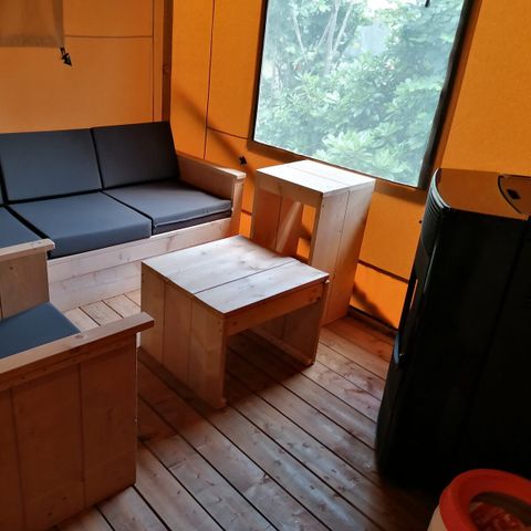 TENTE TOILE ET BOIS 5 personnes - Rêveur