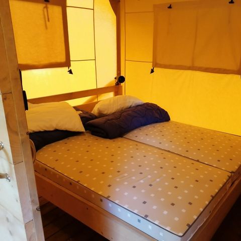 TENTE TOILE ET BOIS 5 personnes - Rêveur