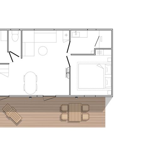 BUNGALOW 4 personnes - O'Hara