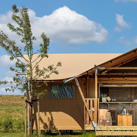 Tente en toile et en bois 6 personnes - Lodgetent